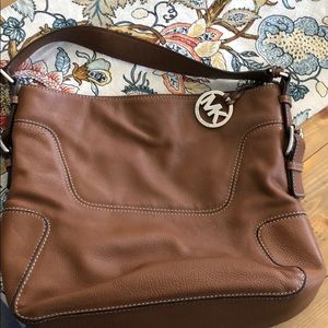 Tan Michael Kors purse